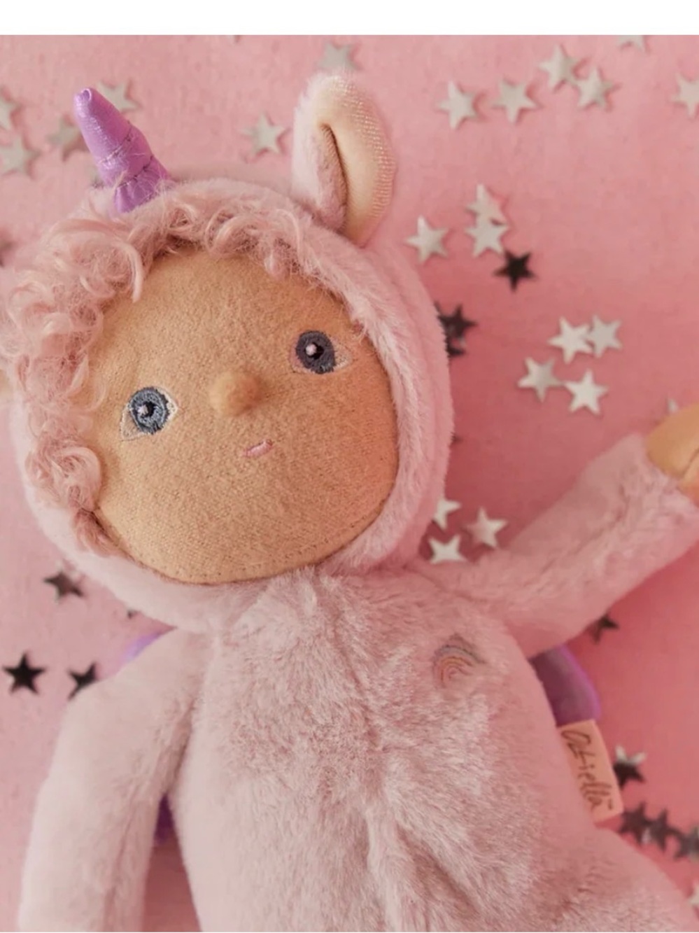 Dinky Dinkum Una Unicorn - Pink